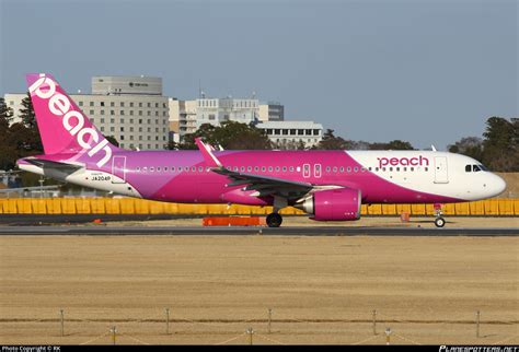 Ja P Peach Airbus A N Photo By Rk Id Planespotters Net