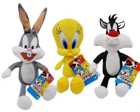 LOONEY TUNES KUSCHELTIER Ca 25 Cm Bugs Bunny Tweety Sylvester