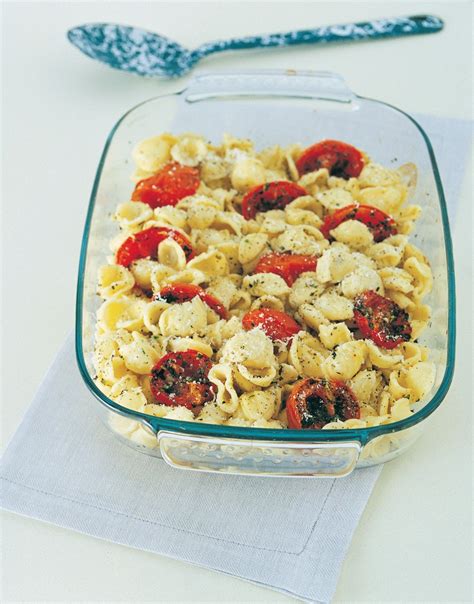 Ricetta Orecchiette Con Pomodori Al Forno Cucchiaio D Argento