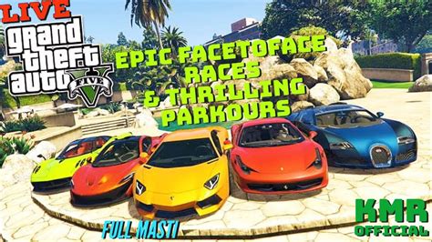 Epic Gta Parkour Races And Thrilling Face To Face Battles Kmr