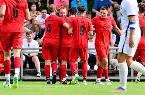 Fußball Bezirksliga Topspiel in Ebern endet 2 2 Regional Neue