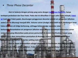 Decanter Peralatan Industri Proses PPT