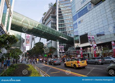 Orchard Road In Singapore Editorial Photography Image Of Asia 52693137