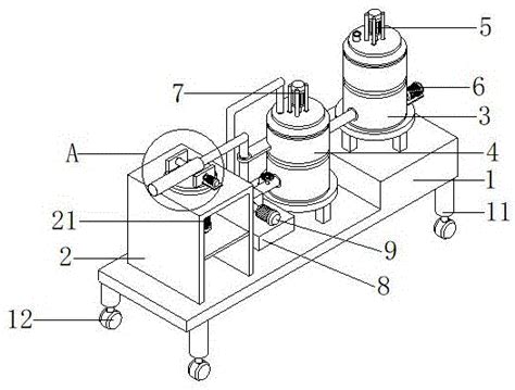 一种桥梁建筑施工用的喷浆机的制作方法