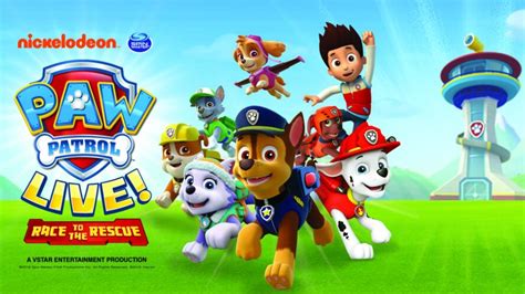 PAW Patrol Race To The Rescue Glasgowvant