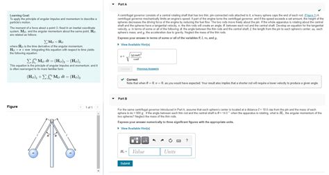 Solved Learning Goal A Centrifugal Governor Consists Of A Chegg