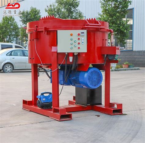 Portable 500KG Refractory Mixer On Site Wodetec Engineering Equipment