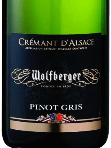 Wolfberger Cr Mant D Alsace Pinot Gris Brut Vivino Us