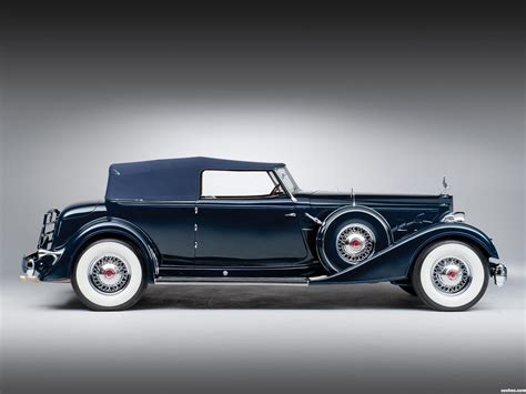 Fotos De Packard Twelve Convertible Victoria By Dietrich 1934