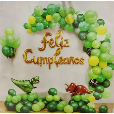 Generico Decorativo Feliz Cumpleaños De Dinosaurios