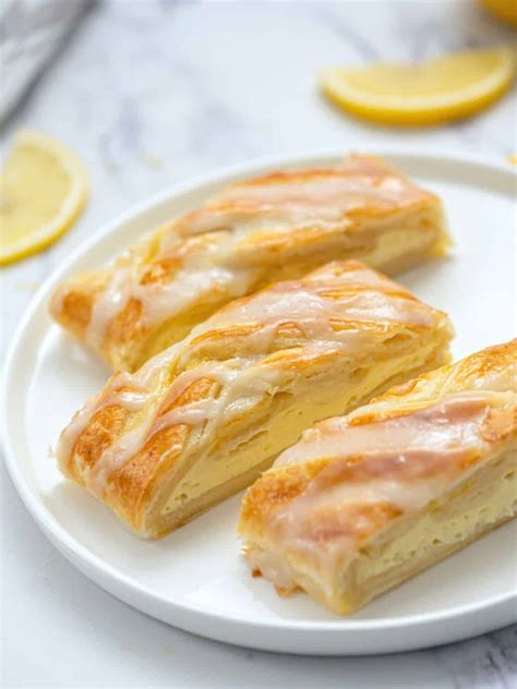 Easy Cheese Danish With Puff Pastry