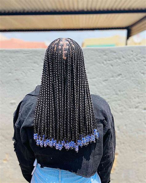 Pin On Knotless Braids With Beads 49 Off