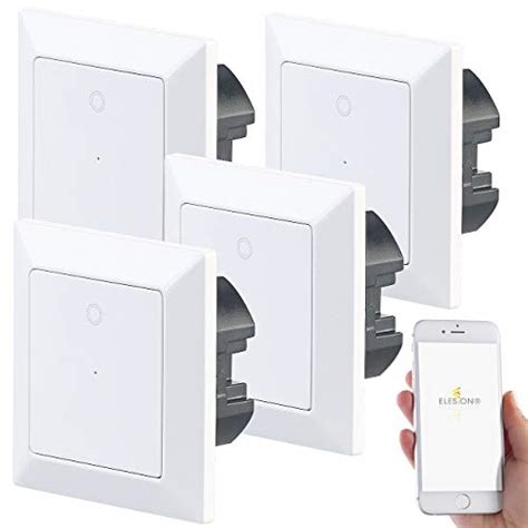 Luminea Home Control Schalter Er Set Wlan Lichttaster App Komp Zu