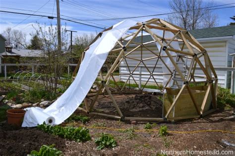 Geodesic Dome Greenhouse Building Review 12 Years Of Use Northern