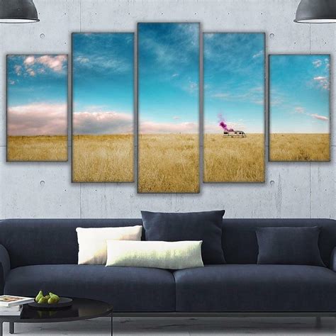 Breaking Bad – 5 Piece Canvas Art Wall Decor – CA Go Canvas