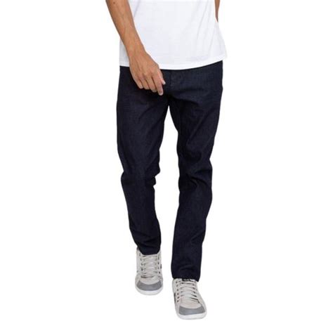 Calça Jeans Masculina Tradicional Amaciada Azul Premium Versatti Búzios