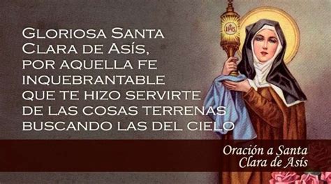 Santa Clara De Asís Frases Y Enseñanzas Oración Y Biografía Planeta