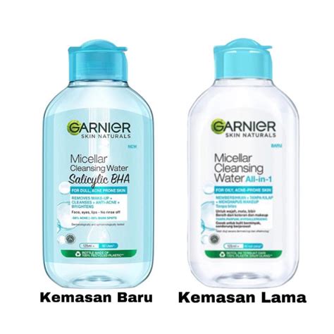 Jual GARNIER Micellar Cleansing Water Salicylic Blue Skin Care 125ml