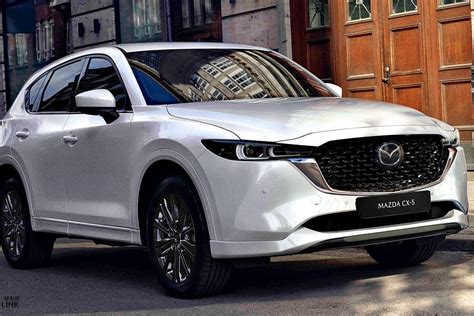 2023年式mazda Cx 5 全新車色「雪幻白」，獨特塗層技術展現絲綢般光影！