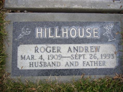 Roger Andrew Hillhouse Find A Grave Memorial