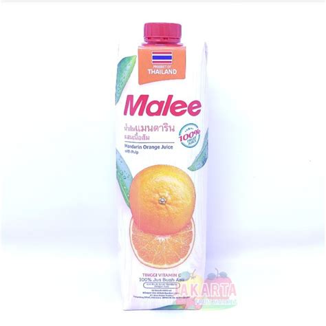 Jual Juice Malee Mandarin Orange Juice Ml Shopee Indonesia