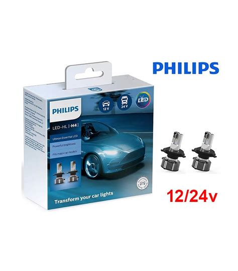 Kit Led H Philips Philips Ultinon Essential W K V V