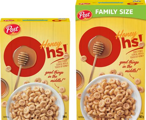 Information about Honey Ohs!® cereal | Post Consume Brands Canada