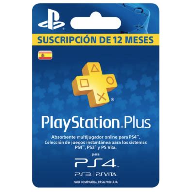 Tarjeta Prepago Playstation Plus D As Discoazul Pt