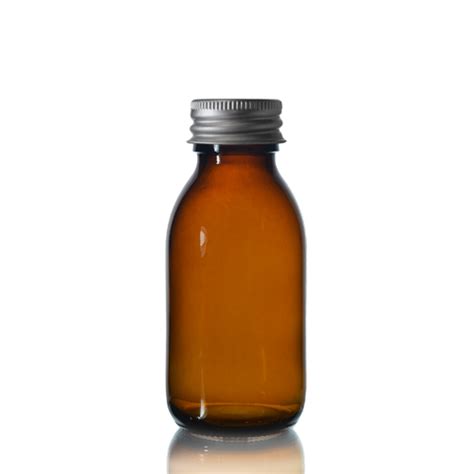 Ml Amber Glass Sirop Bottle Amphorea Ltd