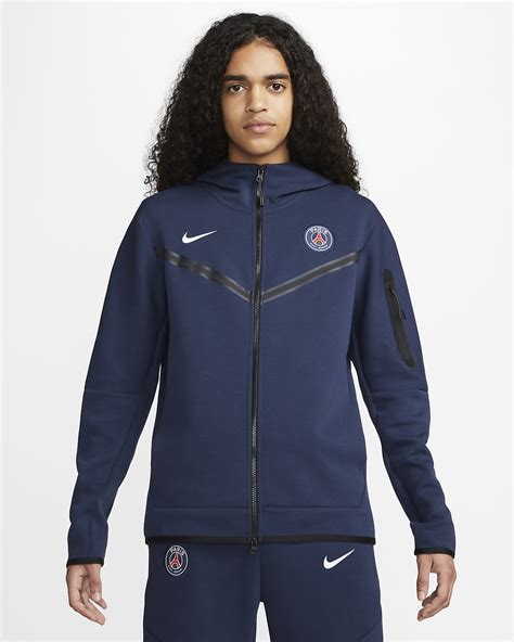 Paris Saint Germain Tech Fleece Windrunner Herren Kapuzenjacke Nike Lu