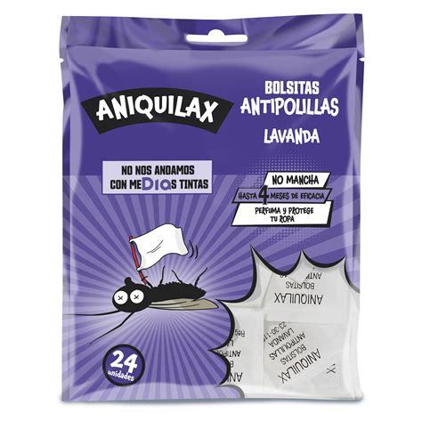 Pastillas Antipolillas Lavanda Aniquilax Bolsa Unidades