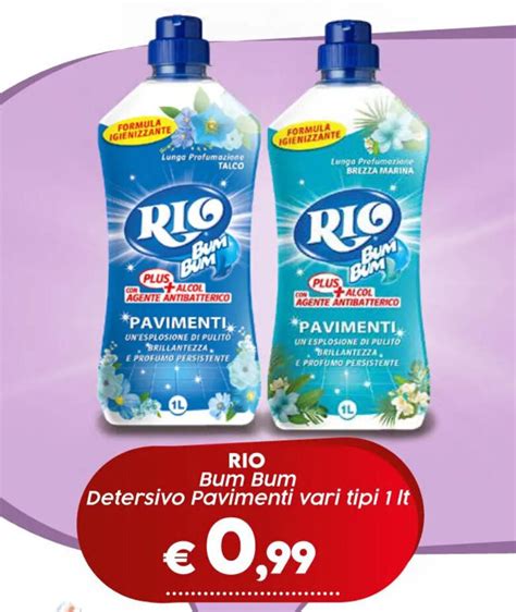 RIO Bum Bum Detersivo Pavimenti Vari Tipi 1 It Offerta Di Crai