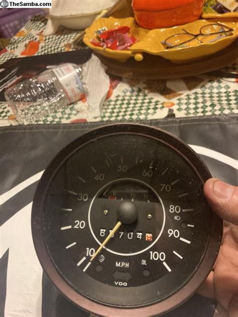 TheSamba VW Classifieds 12 72 Super Beetle Speedometer