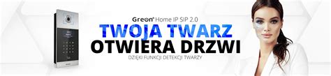 Wideodomofony IP Greon Seria Pro Akuvox Domofon Wideodomofon WiFi IP SIP