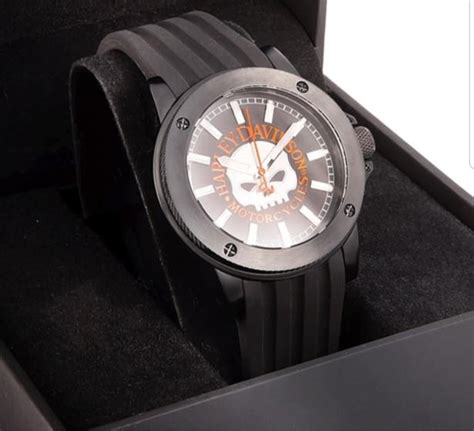 BULOVA Relógio Analógico edição limitada Harley Davidson WH30466P