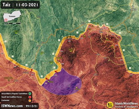 Yemen map – IWN