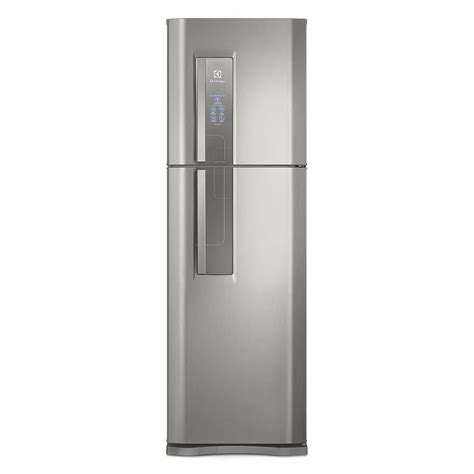 Frost Free Geladeira Inox - Geladeira Electrolux Frost Free Inox 402L DF44S - Geladeira Duplex ...