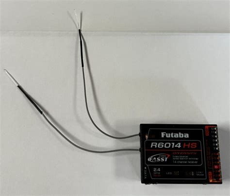 Futaba R6014hs Fasst Rc Remote Control Airplane Helicopter 2 4ghz Receiver Rx Ebay