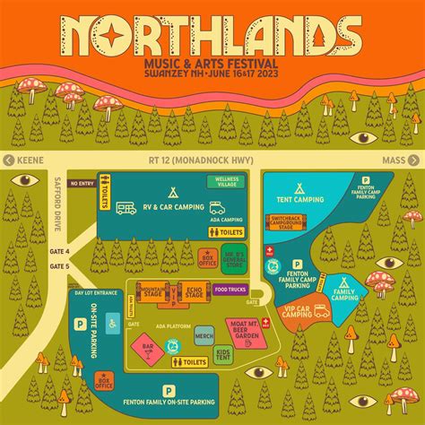 FESTIVAL MAP — Northlands Music & Arts Festival