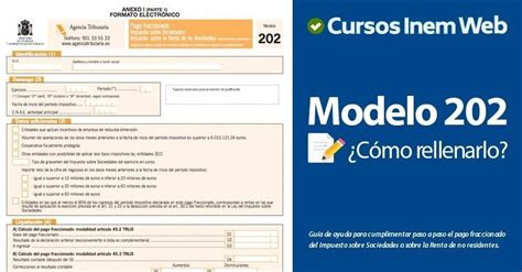 C Mo Rellenar El Modelo Cursosinemweb Es