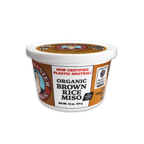 Brown Rice Miso paste, Organic – Great Eastern Sun