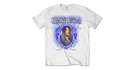 Billie Eilish T Shirt Airbrush Photo