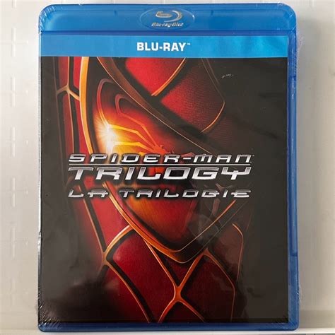 Spider Man Trilogy Blu Ray Movie Sealed And New Tobey Maguire