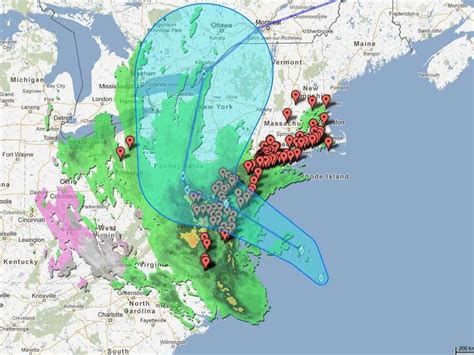 The Only Hurricane Sandy Map You Need - Business Insider