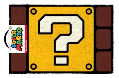 Super Mario Question Mark Template