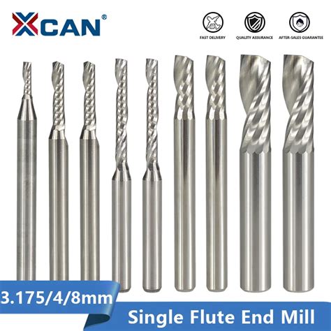 Xcan Nico Flauta Fresa Mm Shank Carboneto Fresa De