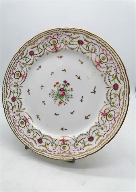 Proantic Porcelain Plate 18th Century Bordeaux