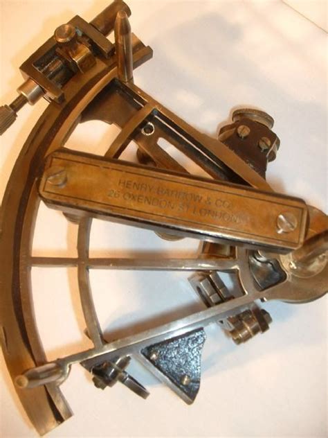 Ship S Sextant Henry Barrow Co London 75336 Sellingantiques Co