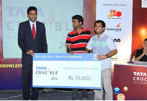 Campus Quiz Results Online - 2013 Kozhikode – NIT beat IIM to win first ...