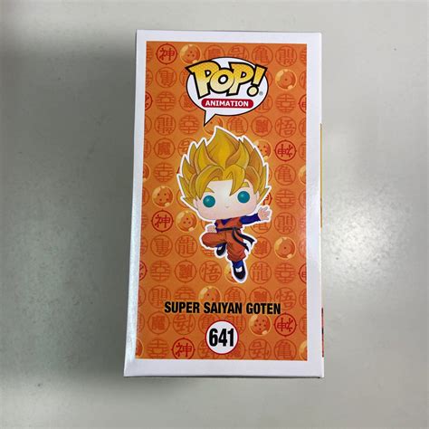 Dragon Ball Z Goten Super Saiyan Funko Pop 641 Hot Topic Exclusive